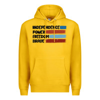 Lemon indepence power freedom brave Premium Hoodie - MaliasSmallBusiness