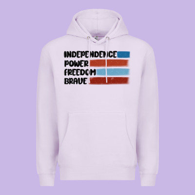 Indepence Power Freedom Brave Premium Hoodie Designed By Maliassmallbusiness