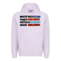 Lilac indepence power freedom brave Premium Hoodie - MaliasSmallBusiness