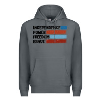 Rock indepence power freedom brave Premium Hoodie - MaliasSmallBusiness