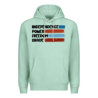 Seafoam indepence power freedom brave Premium Hoodie - MaliasSmallBusiness