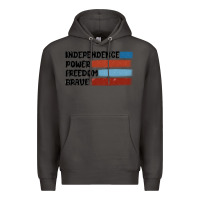Smoke indepence power freedom brave Premium Hoodie - MaliasSmallBusiness