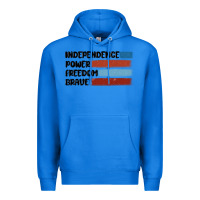 True Royal indepence power freedom brave Premium Hoodie - MaliasSmallBusiness