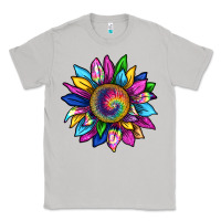 Moon Dust tie dye sunflower Classic Tee - texasbilliewilder