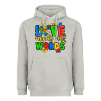 Moon Dust love needs no words Heavyweight Hoodie - JahusDesignShop