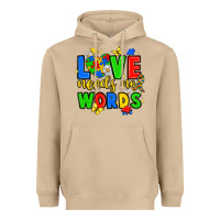 Mushroom love needs no words Heavyweight Hoodie - JahusDesignShop