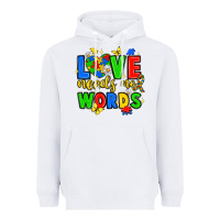 White love needs no words Heavyweight Hoodie - JahusDesignShop