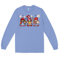 Colony Blue baseball gnome Long Sleeve Tee - texasbilliewilder