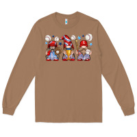 Toasted Coconut baseball gnome Long Sleeve Tee - texasbilliewilder