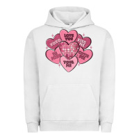 Pigment Lunar Rock valentines conversation hearts Urban Hoodie - MaliasSmallBusiness