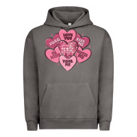 Pigment Tornado valentines conversation hearts Urban Hoodie - MaliasSmallBusiness
