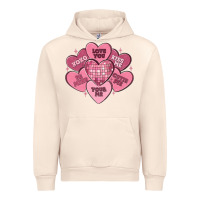 Sandshell valentines conversation hearts Urban Hoodie - MaliasSmallBusiness