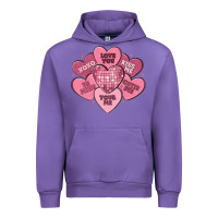 Tulip valentines conversation hearts Urban Hoodie - MaliasSmallBusiness