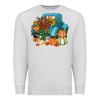 Dove Grey Thanksgiving turkey truck Premium Sweatshirt - Artiststas