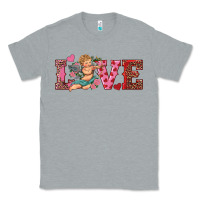 Heather Grey love cupid Classic Tee - RanaPortraitStore
