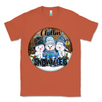 Copper Chillin With My Snowmies Classic Tee - FaDigitalArtStudio