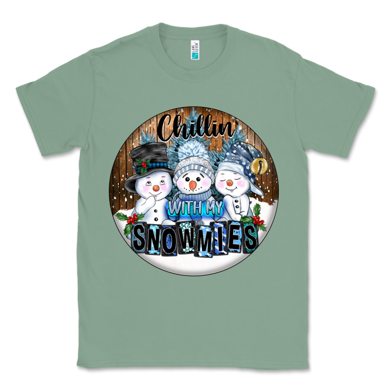 Chillin With My Snowmies Classic Tee by FaDigitalArtStudio | Teevron