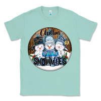 Seafoam Chillin With My Snowmies Classic Tee - FaDigitalArtStudio