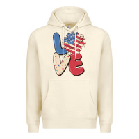 Sandshell love 4th of july Premium Hoodie - MaliasSmallBusiness