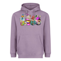 Lavender hippie coffee cups Heavyweight Hoodie - AdoDesignShop