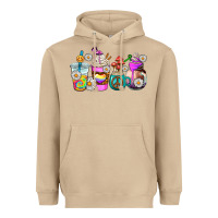 Mushroom hippie coffee cups Heavyweight Hoodie - AdoDesignShop
