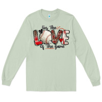 Matcha for the love of the game baseball Long Sleeve Tee - Zillion Design Studio