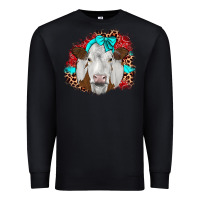 Black ribbon simmental leopard Premium Sweatshirt - JahusDesignShop