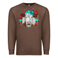 Chestnut ribbon simmental leopard Premium Sweatshirt - JahusDesignShop