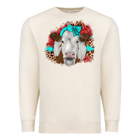 Sandshell ribbon simmental leopard Premium Sweatshirt - JahusDesignShop