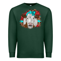 Sports Green ribbon simmental leopard Premium Sweatshirt - JahusDesignShop