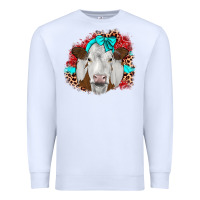 White ribbon simmental leopard Premium Sweatshirt - JahusDesignShop