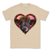 Mushroom leopard heart highland calf Classic Tee - RanaPortraitStore