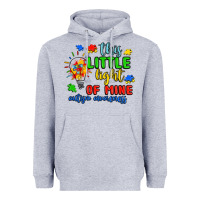Heather Grey this little light of mine autism awareness Heavyweight Hoodie - JahusDesignShop
