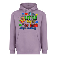 Lavender this little light of mine autism awareness Heavyweight Hoodie - JahusDesignShop