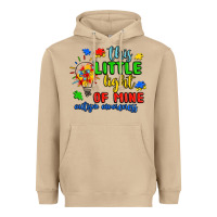 Mushroom this little light of mine autism awareness Heavyweight Hoodie - JahusDesignShop