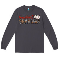 Smoke baseball grandma with leopard Long Sleeve Tee - texasbilliewilder