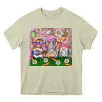 Mossy easter gnome Heavy Core Tee - CowhideDigitalArt