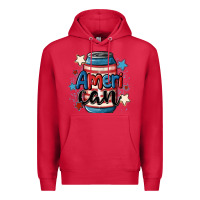 Cardinal American can cooler Premium Hoodie - MaliasSmallBusiness