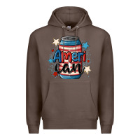 Coffee American can cooler Premium Hoodie - MaliasSmallBusiness