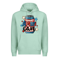 Seafoam American can cooler Premium Hoodie - MaliasSmallBusiness