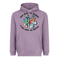 Lavender what makes you different is what makes you beautif Heavyweight Hoodie - JahusDesignShop