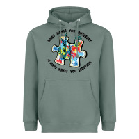 Sage what makes you different is what makes you beautif Heavyweight Hoodie - JahusDesignShop
