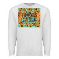 Oatmeal Heather Thanksgiving Turkey Premium Sweatshirt - Artiststas