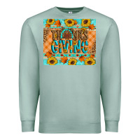 Seafoam Thanksgiving Turkey Premium Sweatshirt - Artiststas