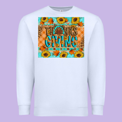 Thanksgiving Turkey Premium Sweatshirt Designed By Artiststas