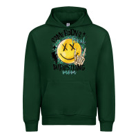 Forest Green somebody's feral wrestling mom Urban Hoodie - MaliasSmallBusiness