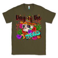 Army Green mexican day of the dead Classic Tee - Zillion Design Studio