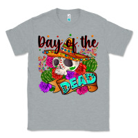 Heather Grey mexican day of the dead Classic Tee - Zillion Design Studio