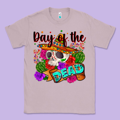 Mexican Day Of The Dead Classic Tee Designed By Zillion Design Studio