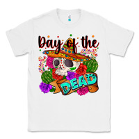 White mexican day of the dead Classic Tee - Zillion Design Studio